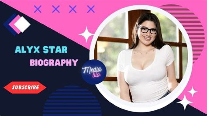 Alyx Star Wikipedia: A Comprehensive Guide to Her Life, Career, and Achievements